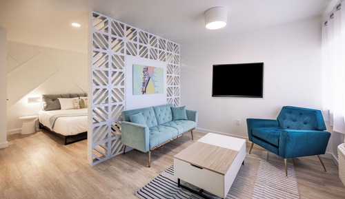Suite, 1 cama de matrimonio grande, cocina
