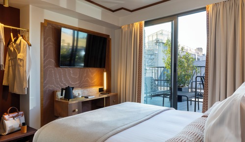 Habitación superior, balcón