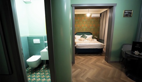 Estudio Deluxe, 1 cama de matrimonio grande