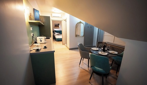 Apartamento Deluxe, 1 cama de matrimonio grande con sofá cama