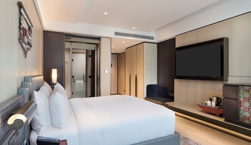 Habitación Deluxe, 1 cama de matrimonio grande, accesible para personas con discapacidad