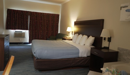 Habitación de lujo, 1 cama de matrimonio grande con sofá cama, no fumadores, bañera de hidromasaje
