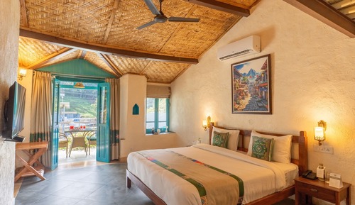 Habitación Premium, balcón, vistas a la montaña