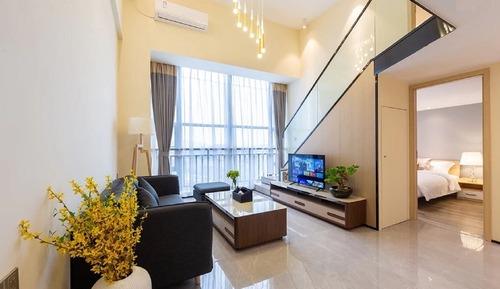 Loft de lujo, 3 habitaciones, vistas a la ciudad