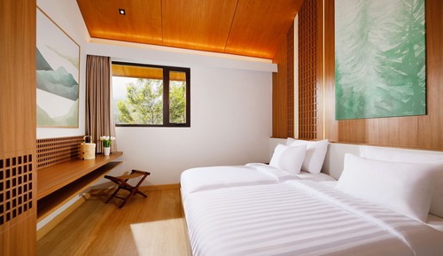 Villa familiar, 2 habitaciones, junto a la montaña