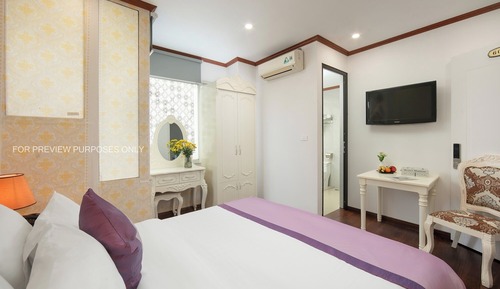 Habitación junior doble, 1 cama de matrimonio, balcón, vistas a la ciudad