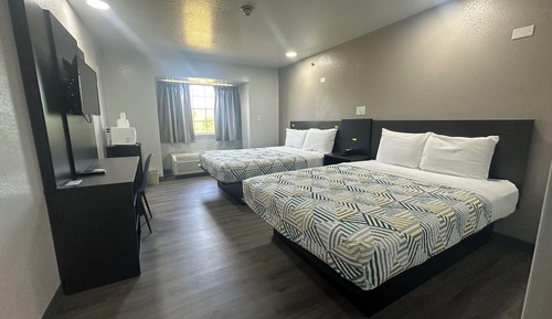 Habitación Deluxe, 2 camas de matrimonio, no fumadores, frigorífico y microondas