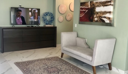 Apartamento, 3 habitaciones, balcón, vistas al jardín