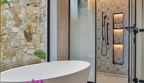 Suite, 1 cama de matrimonio grande, vistas al mar (Casita, Plunge Pool)