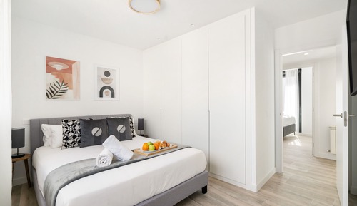 Apartamento Deluxe, 2 habitaciones, terraza, vistas a la ciudad