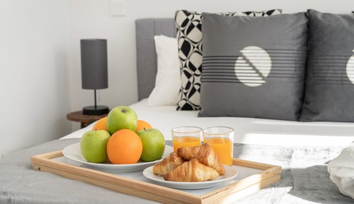 Apartamento Deluxe, 2 habitaciones, terraza, vistas a la ciudad