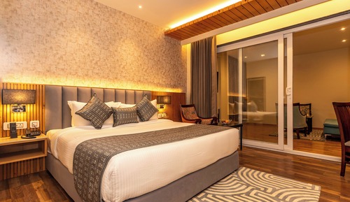 Habitación familiar, 1 cama de matrimonio grande con sofá cama