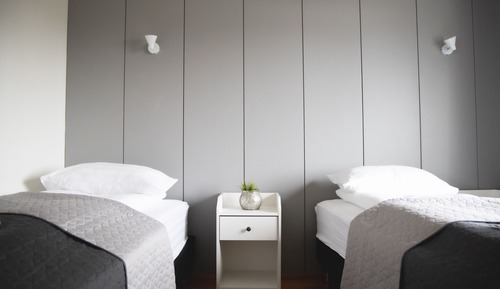Habitación con 1 cama doble o 2 individuales