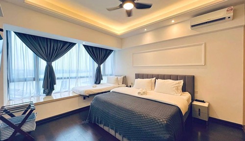 Habitación cuádruple de lujo
