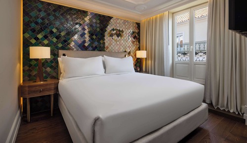 Habitación, 1 cama de matrimonio grande (Azulejos)