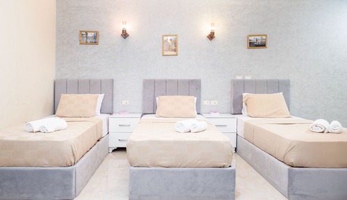 Habitación triple de diseño