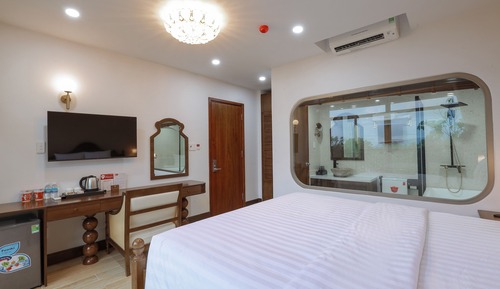 Habitación Deluxe doble, balcón, vistas a la ciudad