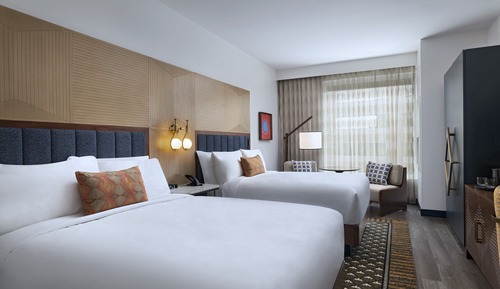 Habitación estándar, 2 camas de matrimonio (Canal View)