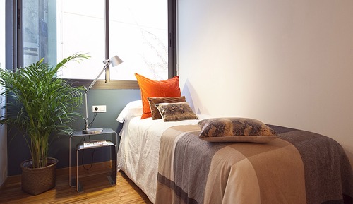 Ático familiar, 3 habitaciones, vistas al parque