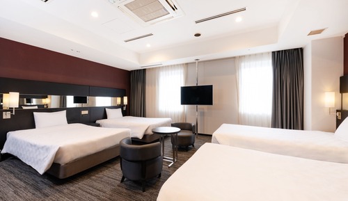 Habitación cuádruple Deluxe