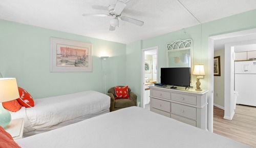 Apartamento, 2 habitaciones, vistas al mar (105A)