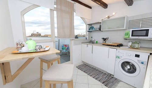 Apartamento, 1 habitación, patio, vistas a la ciudad