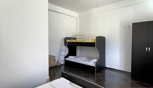 Habitación cuádruple familiar, balcón, vistas a la playa