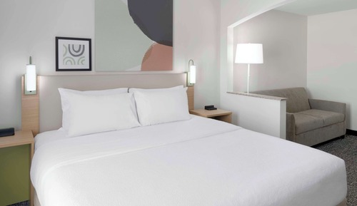 Habitación, 1 cama de matrimonio grande con sofá cama