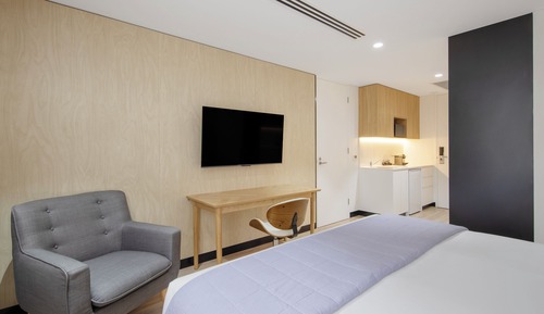 Habitación Deluxe doble, 1 cama de matrimonio grande, no fumadores