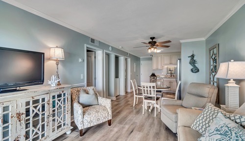 Apartamento, varias camas, acceso a la piscina, vistas al jardín (Gulf Shores Plantation 3214)