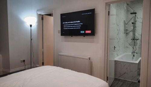 Estudio Confort, 1 cama doble, no fumadores, baño privado