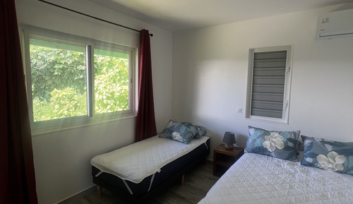 Bungalow, vistas al jardín