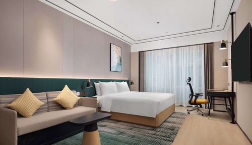 Habitación, 1 cama de matrimonio grande, accesible para personas con discapacidad