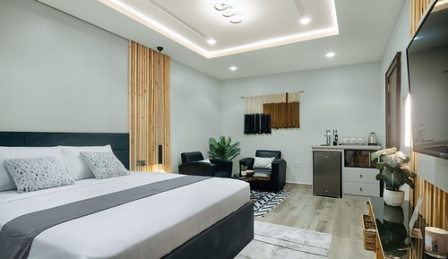 Habitación Deluxe, 1 cama de matrimonio grande, no fumadores, baño privado