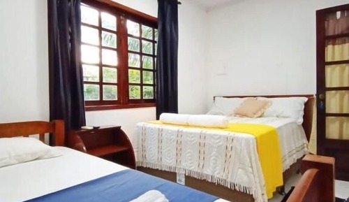 Habitación cuádruple Confort, vistas al jardín