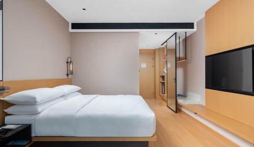 Habitación superior, 1 cama de matrimonio grande