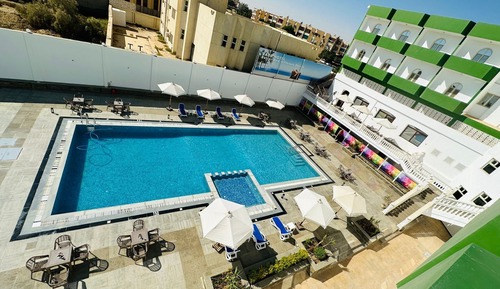 Habitación clásica, vistas a la piscina