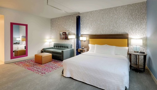Suite estudio, 1 cama de matrimonio grande (Roll-In Shower)