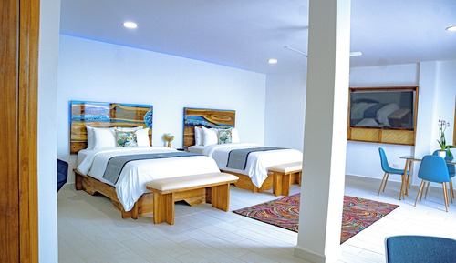 Suite junior, vistas al mar