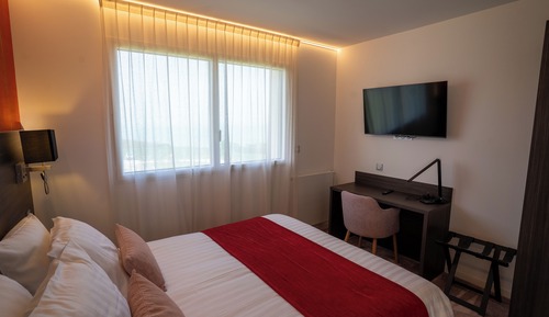 Habitación superior, vistas al jardín