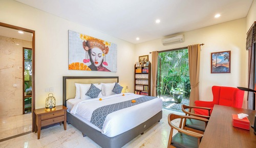 Habitación Deluxe doble, 1 cama de matrimonio grande, no fumadores, baño privado