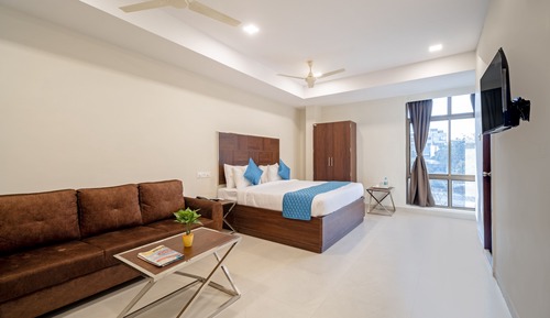 Habitación Premium con 1 cama doble o 2 individuales, vistas a la ciudad