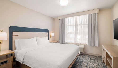 Suite, 1 cama de matrimonio grande, accesible para personas con discapacidad (Mobility & Hearing)