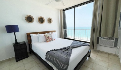 Apartamento, vistas al mar