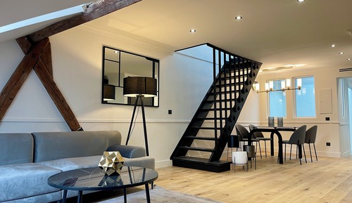 Dúplex superior, 2 habitaciones, 2 baños
