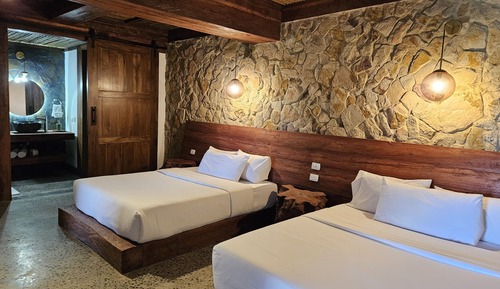 Habitación familiar, bañera de hidromasaje