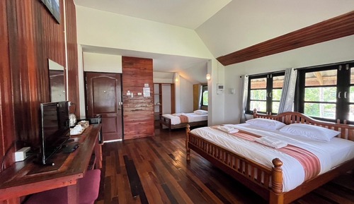 Habitación con 1 cama doble o 2 individuales