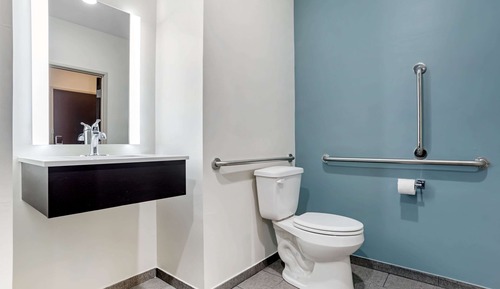 Habitación, 1 cama de matrimonio grande, accesible para personas con discapacidad, no fumadores
