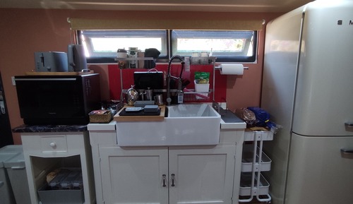 Cabaña Premium, 2 camas individuales, cocina básica, en la zona del jardín
