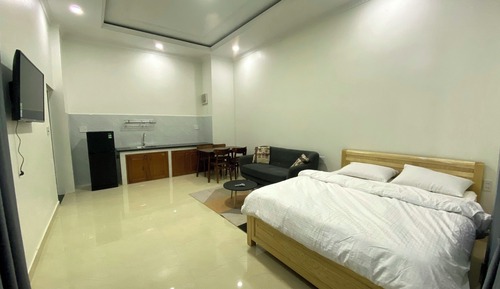 Estudio básico, 1 cama de matrimonio